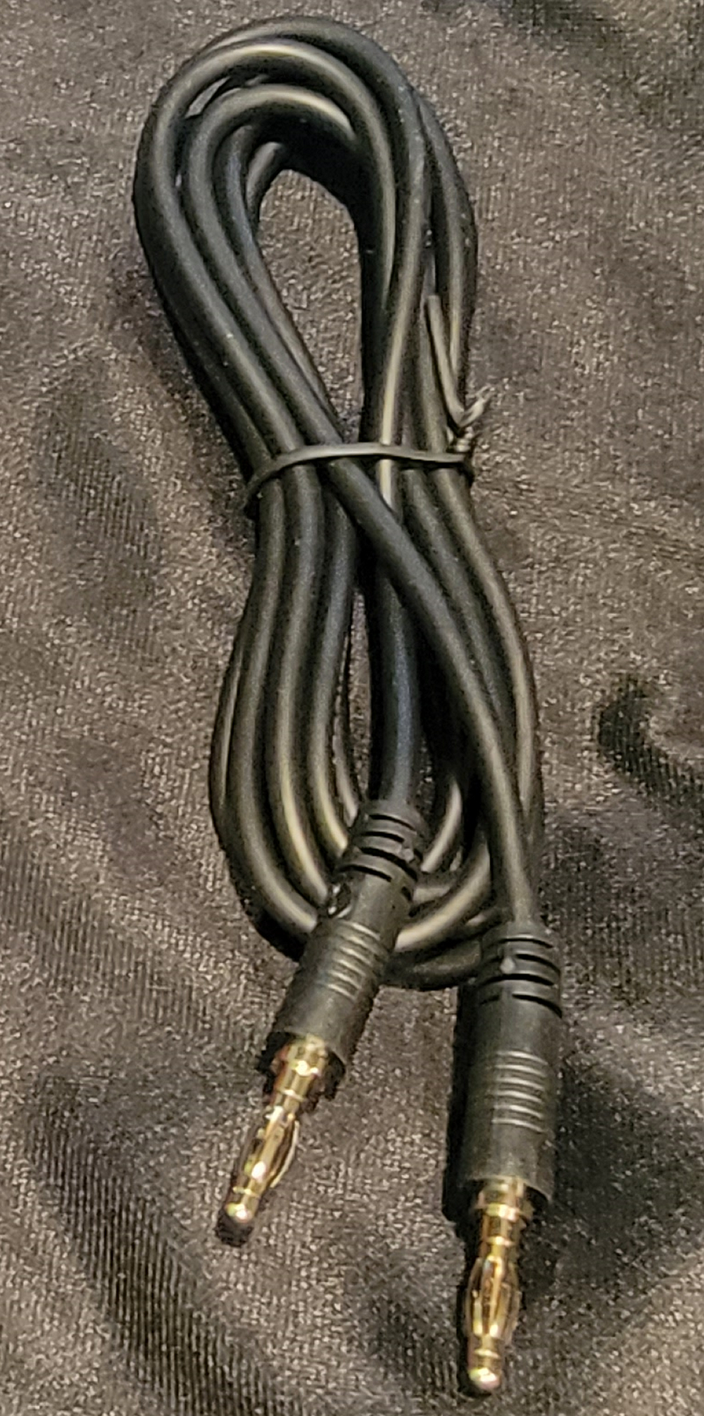 Silhouet-Tone Electrode Cord - Black - Click Image to Close
