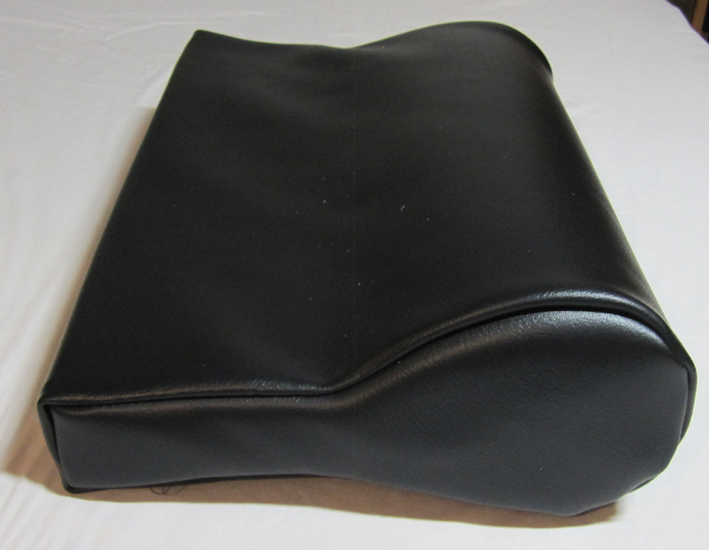 Cervical Pillow - Vinyl - Black - Click Image to Close