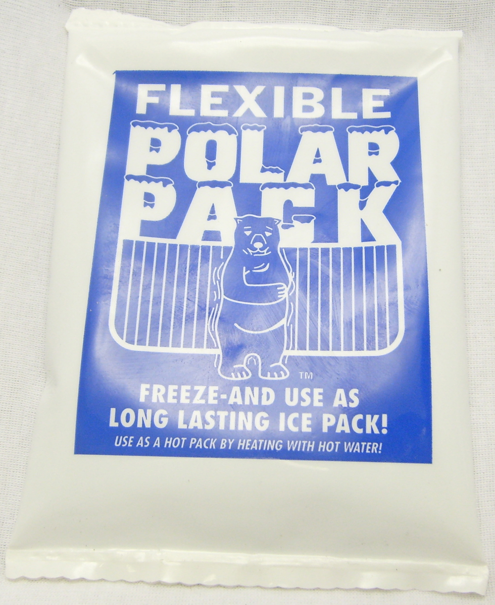 6" x 6" Flexible Ice Pack - Reusable - Click Image to Close