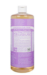 Dr. Bronner's Lavender Soap - Click Image to Close
