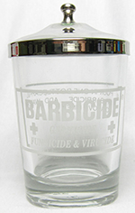 Barbicide Jar - 3 1/2" Tall